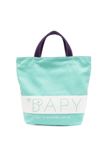 BAPY BY *A BATHING APE® BAPY BY *A BATHING APE® logo-print tote bag - Green