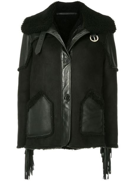 Sylvie Schimmel fringe embellished jacket in black