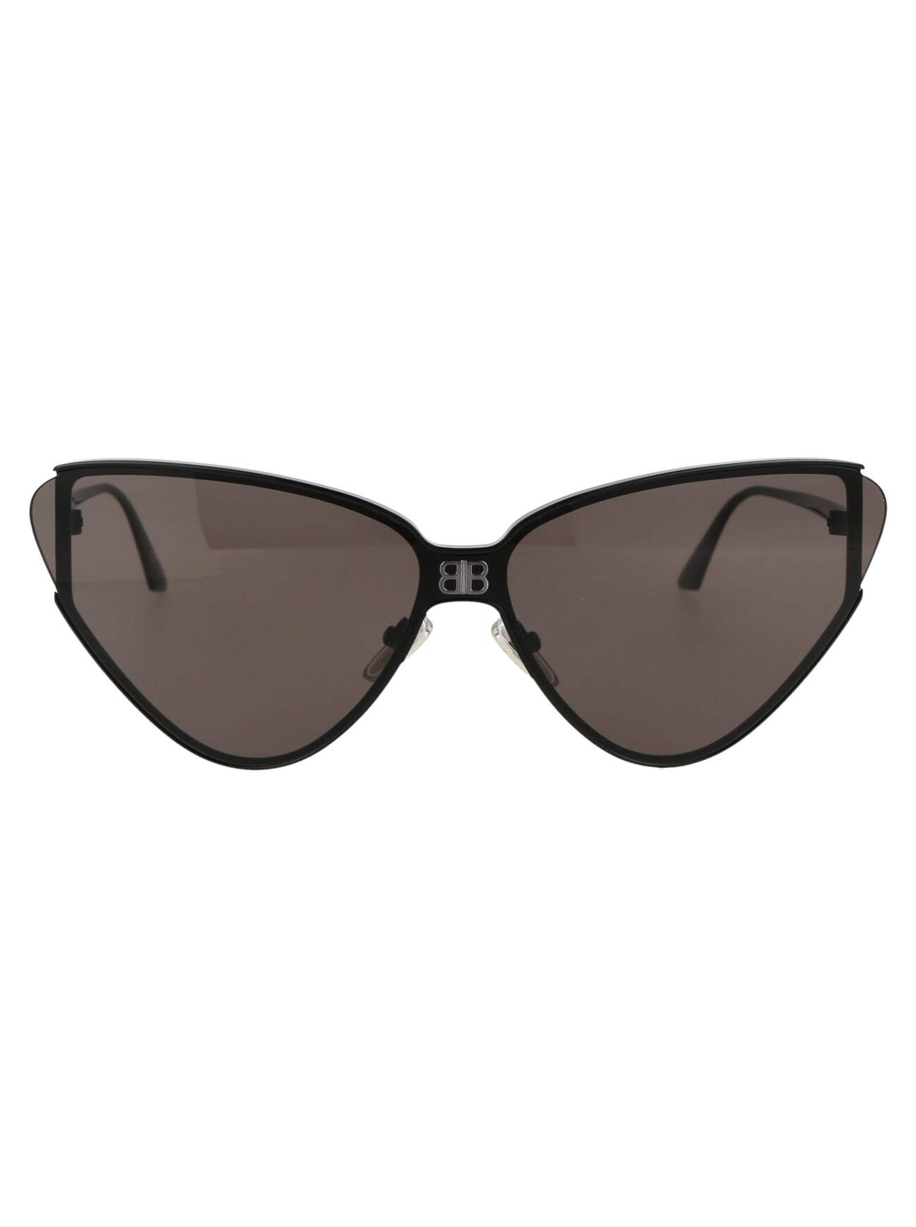 Balenciaga Eyewear Bb0191s Sunglasses in black / grey