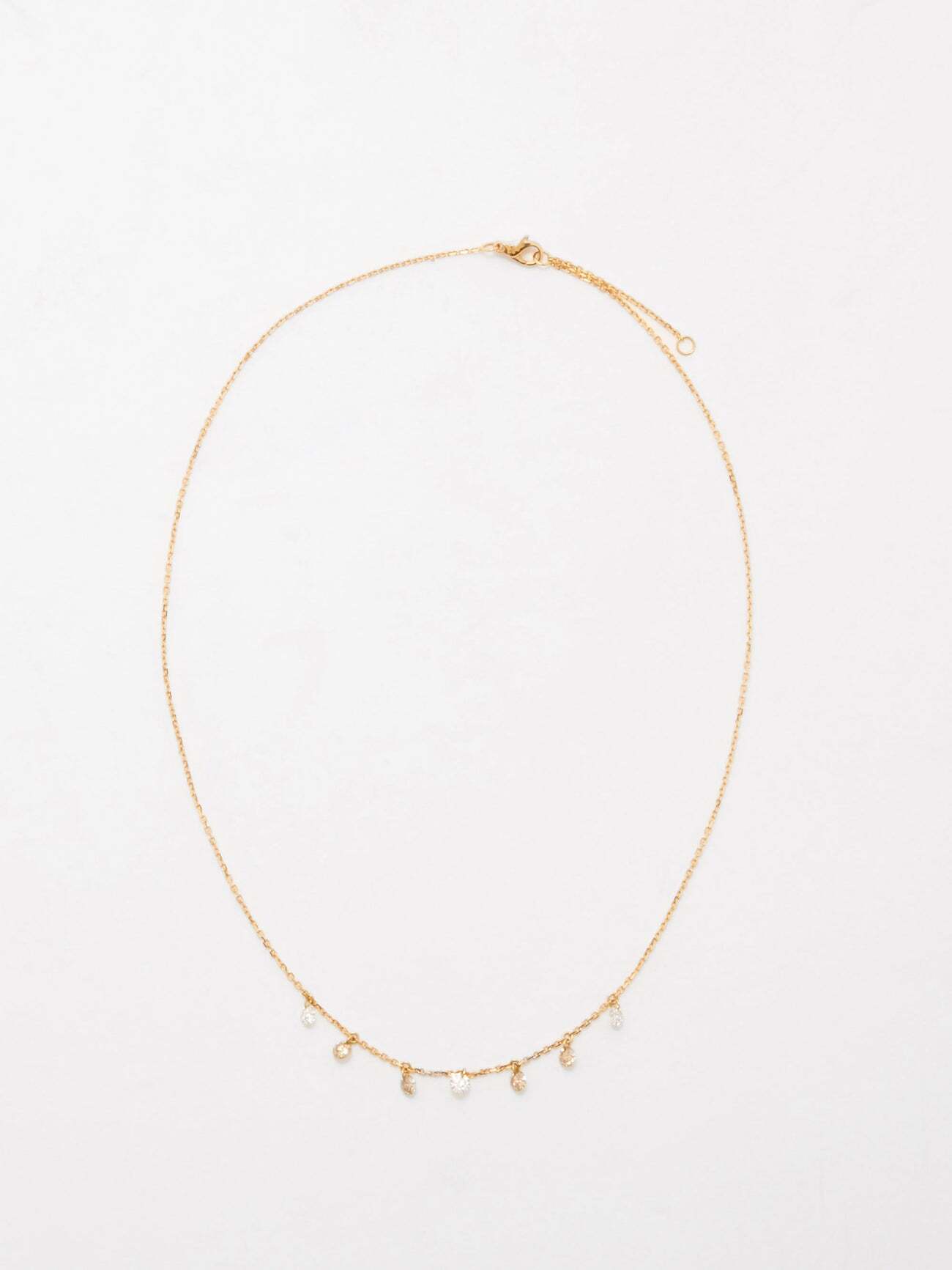 Raphaele Canot - Set Free Diamond & 18kt Gold Necklace - Womens - Gold Multi