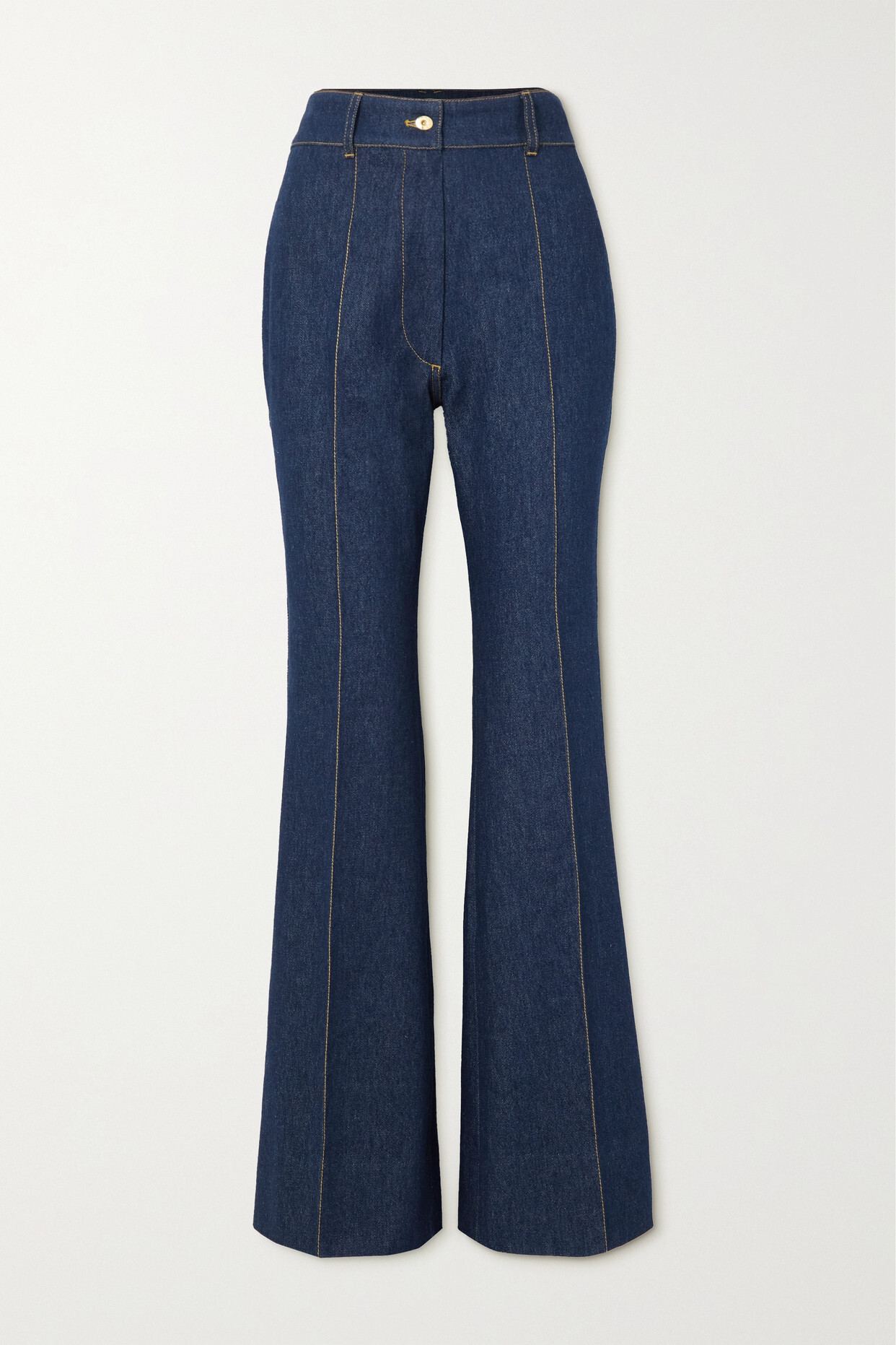 Patou - High-rise Flared Jeans - Blue