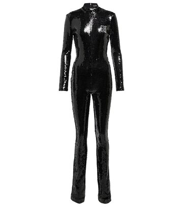 David Koma Sequined jumpsuit in black