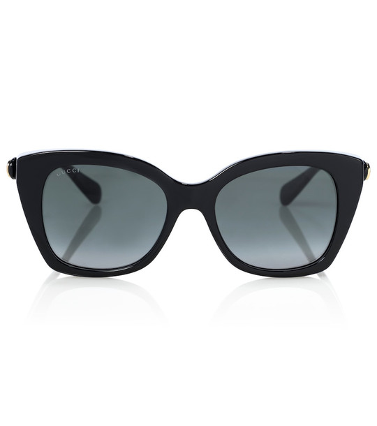 Gucci Cat-eye sunglasses in black