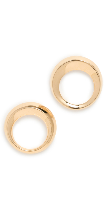 Soko Kaya Open Stud Earrings in gold