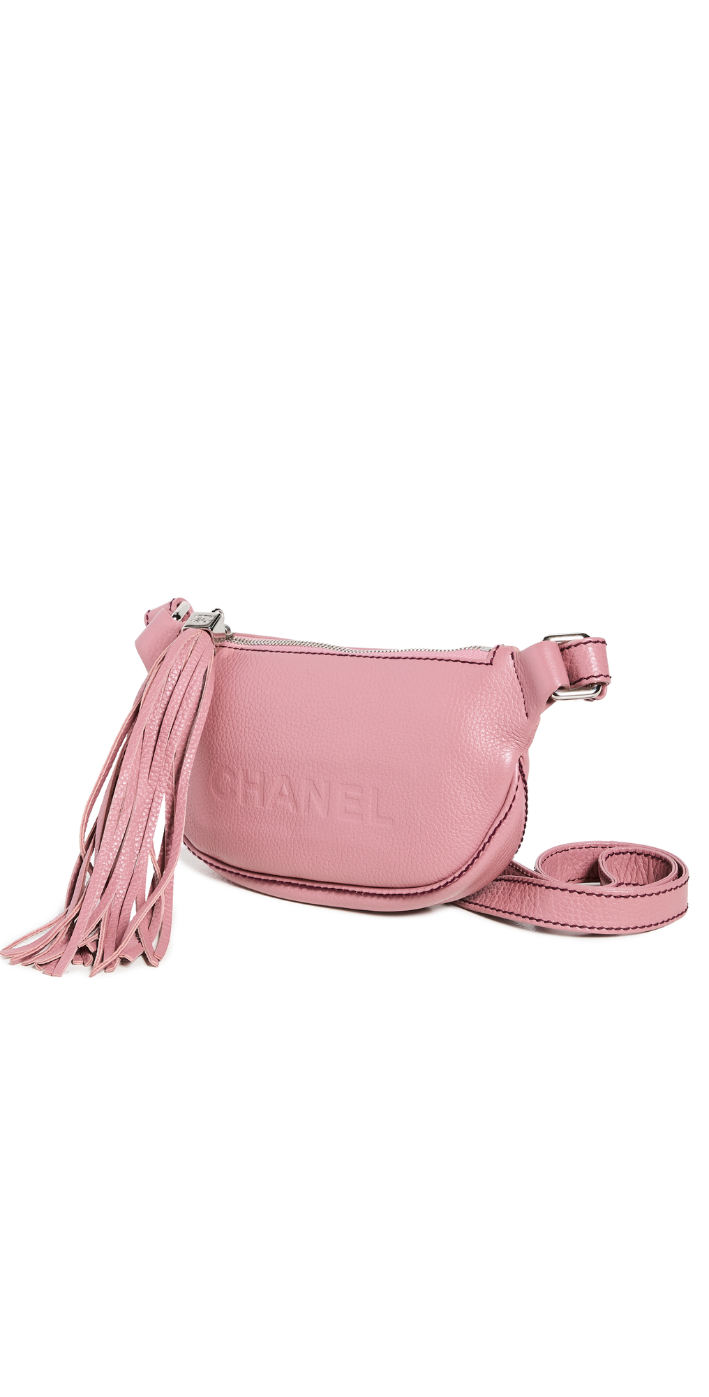 What Goes Around Comes Around Chanel Pink Crossbody Small Bag