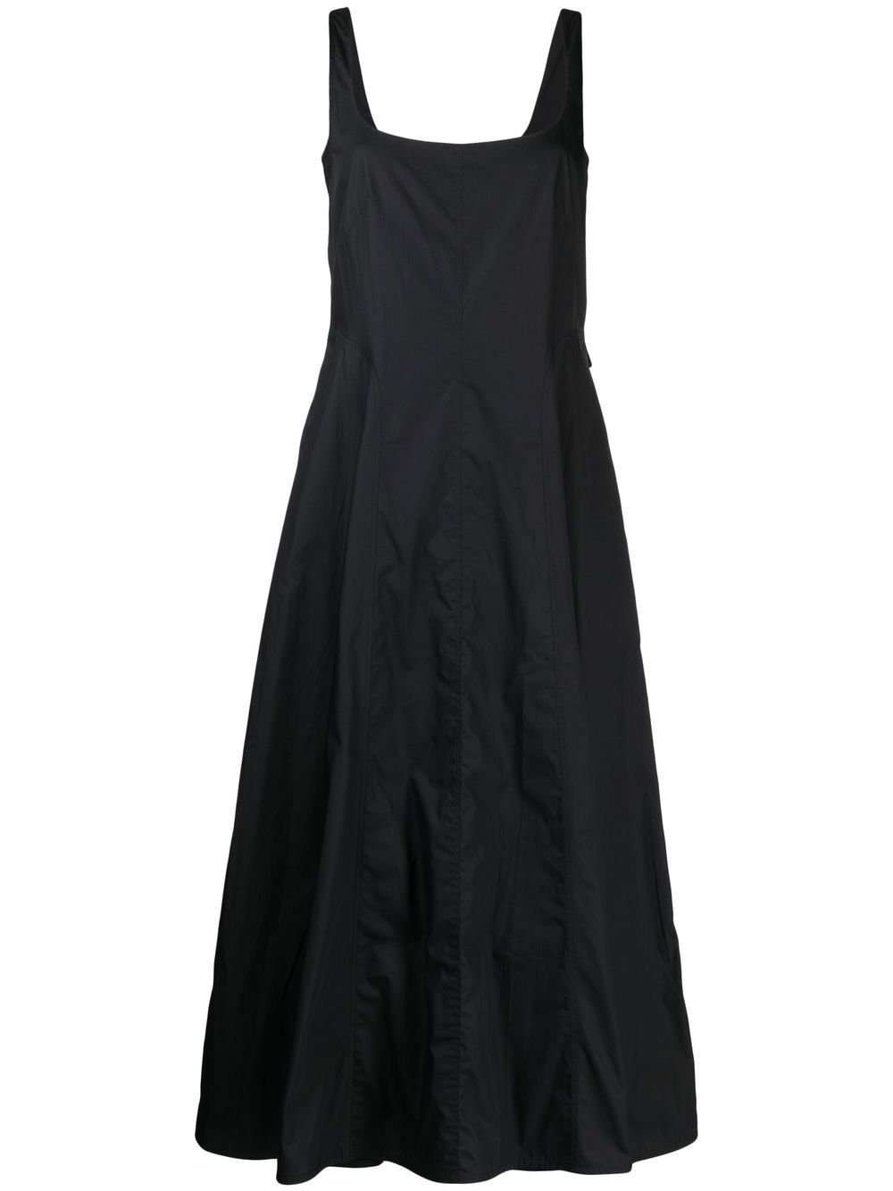 Three Graces Ada Cotton midi dress - Black