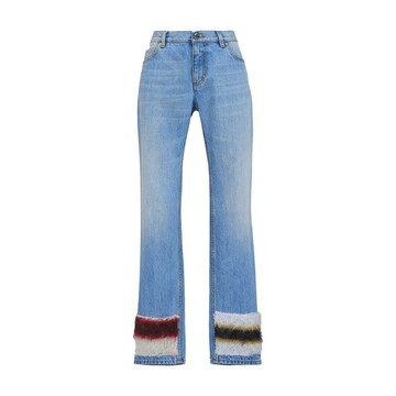 Marni Cropped Jeans in blue