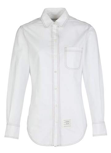 Thom Browne Oxford Shirt in white
