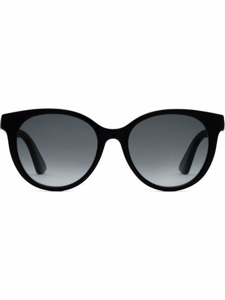 Gucci Eyewear round-frame sunglasses - Black