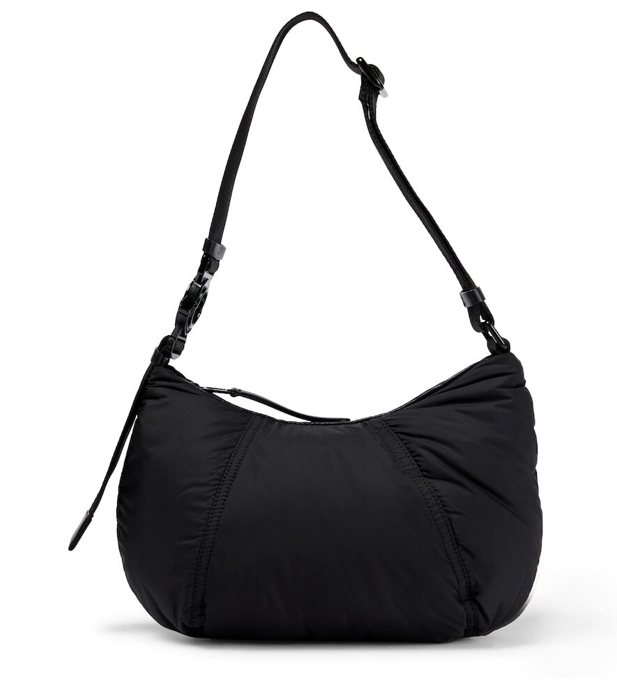 Moncler Spread nylon shoulder bag in black