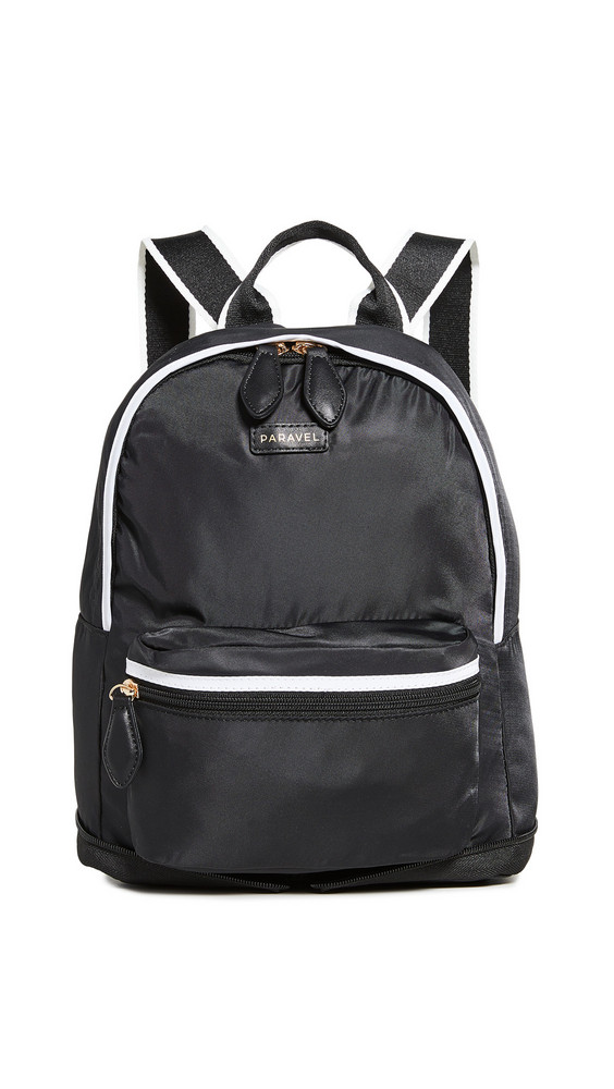 Paravel Mini Fold Up Backpack in black