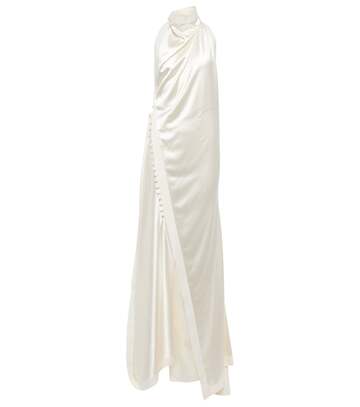 Danielle Frankel Bridal Sasha silk gown in white