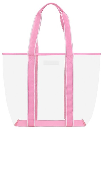 stoney clover lane clear tote in pink