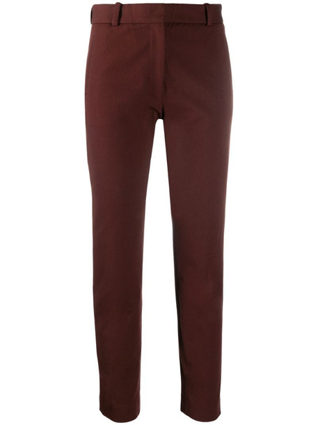 Joseph slim-fit trousers in brown