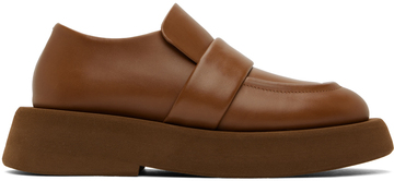 marsèll tan gomme gommellone loafers