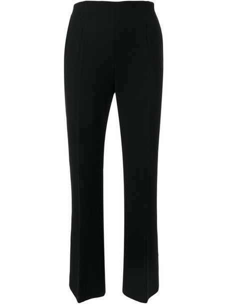 Marni flared trousers in black