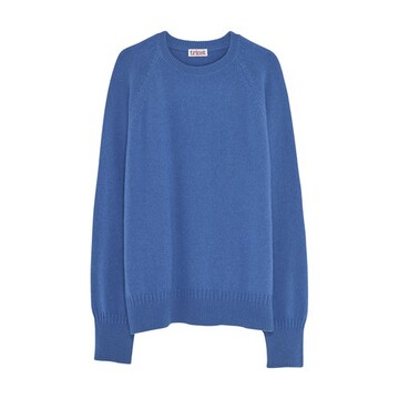 Tricot Recycled cashmere sweater in indigo