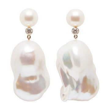 Sophie Bille Brahe Venus Diamant earrings in white