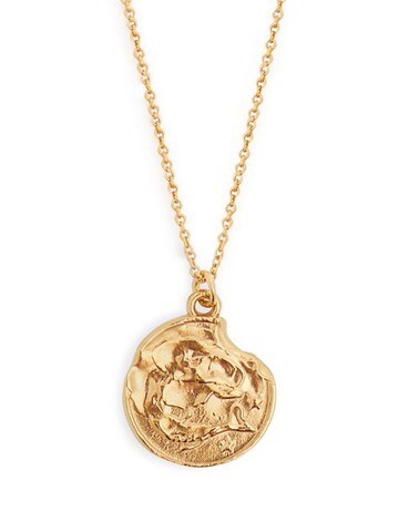 alighieri - pisces gold plated necklace - womens - gold