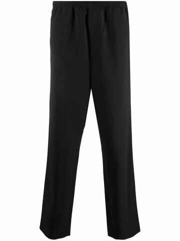 acne studios suit-style straight-leg trousers - black