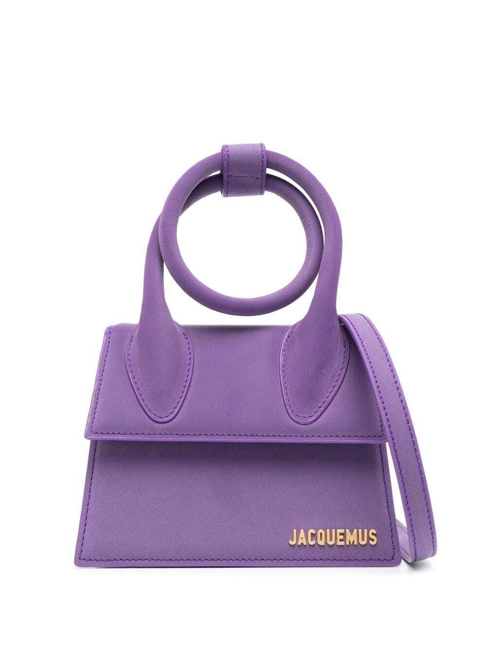 Jacquemus Le Chiquito Noeud shoulder bag - Purple