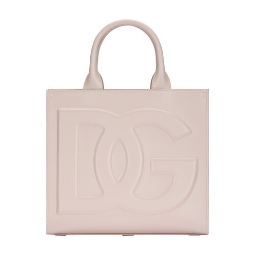 Dolce & Gabbana Small calfskin DG Daily shopper in pink