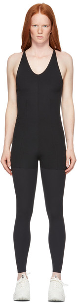 Nike Black Yoga Luxe 7/8 Jumpsuit