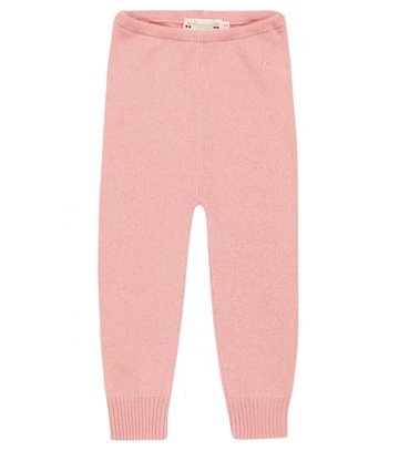 Bonpoint Baby cashmere leggings in pink