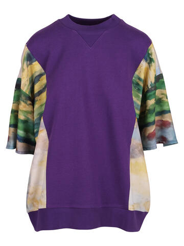 Vìen Vien Short Sleeves Sweatshirt in purple