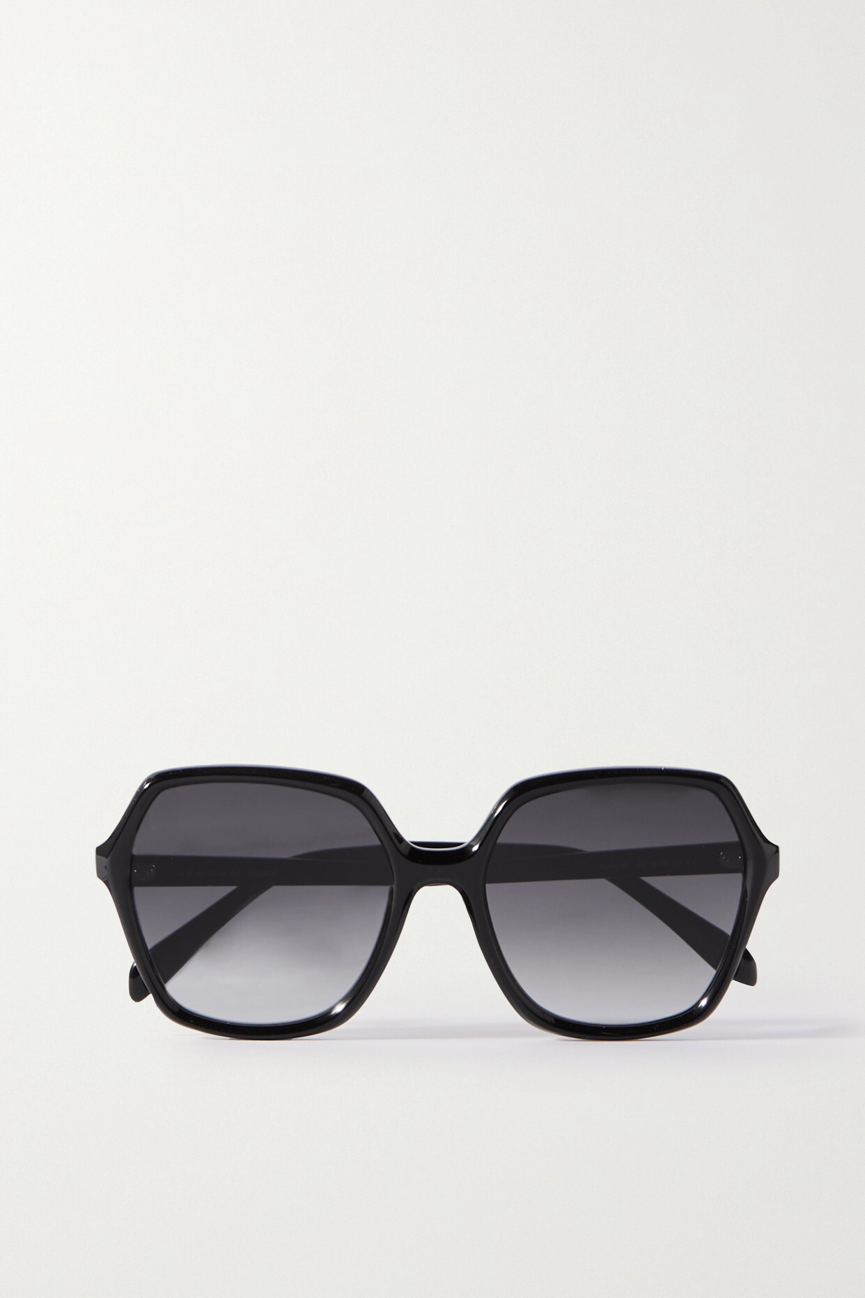 CELINE Eyewear - Oversized Square-frame Acetate Sunglasses - Black