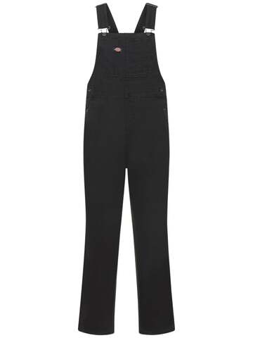 DICKIES Duck Classic Canvas Overalls in black