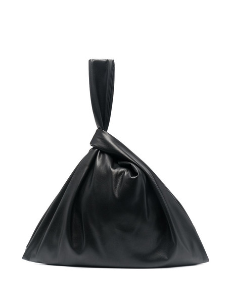 Nanushka ruched tote bag - Black
