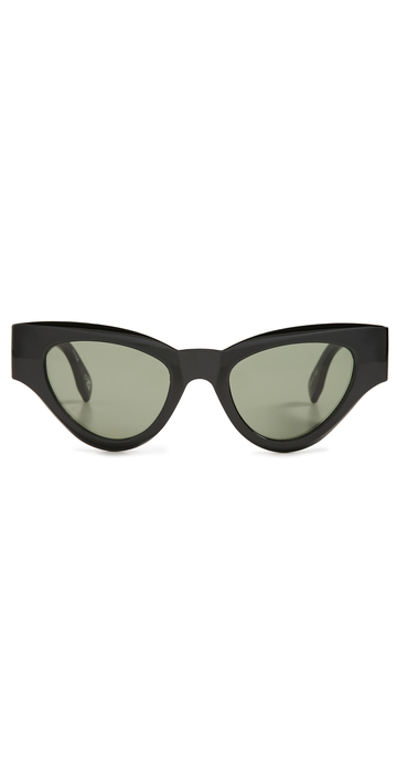 Le Specs Fanplastico Sunglasses in black