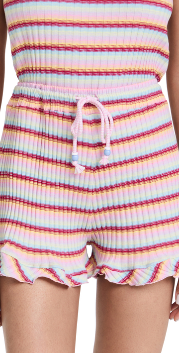 Roller Rabbit Candy Stripe Delilah Shorts in multi