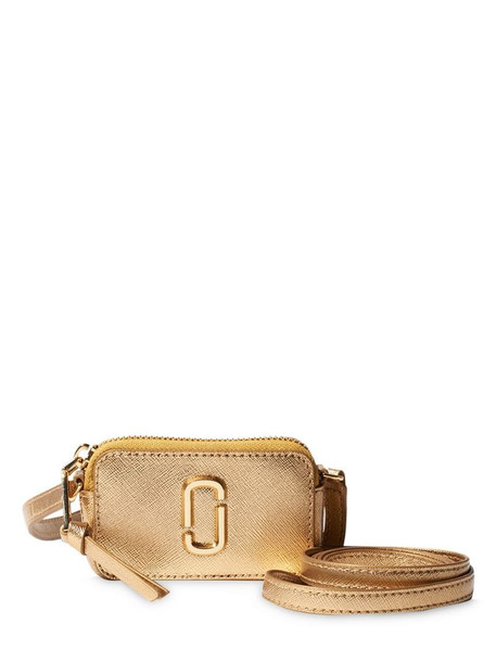 Marc Jacobs the shot metallic purse in gold