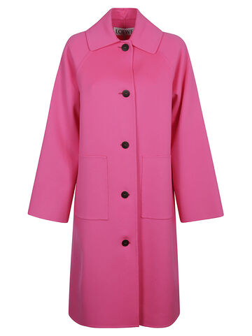 Loewe Noen Coat in pink