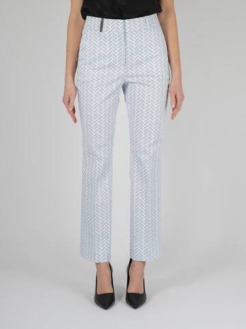 Peserico Cotton Trousers in bianco