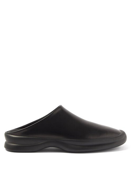 The Row - Town Leather Clogs - Womens - Black