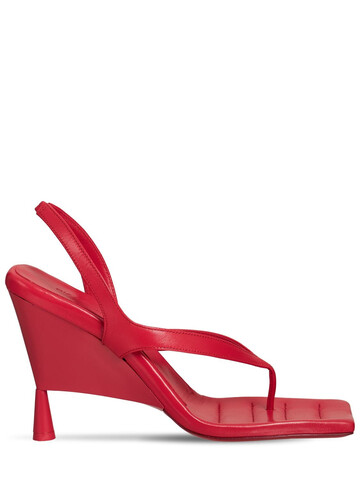 GIA X RHW 105mm Lvr Exclusive Rosie 12 Sandals in red