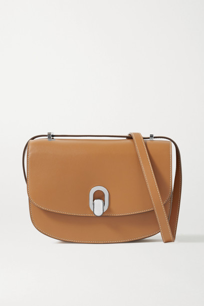 SAVETTE - Tondo 22 Leather Shoulder Bag - Brown