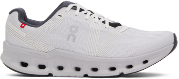 on white & gray cloudgo sneakers