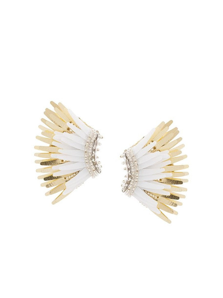 Mignonne Gavigan wings earrings in white