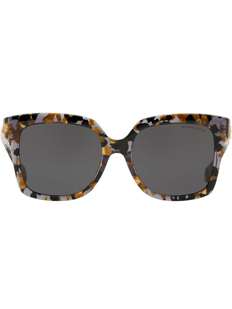Michael Kors oversized tortoiseshell sunglasses - Black