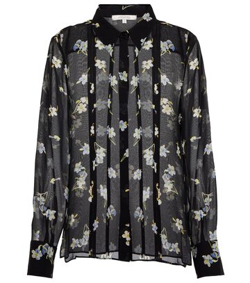 Dorothee Schumacher Midnight Blossom shirt in black