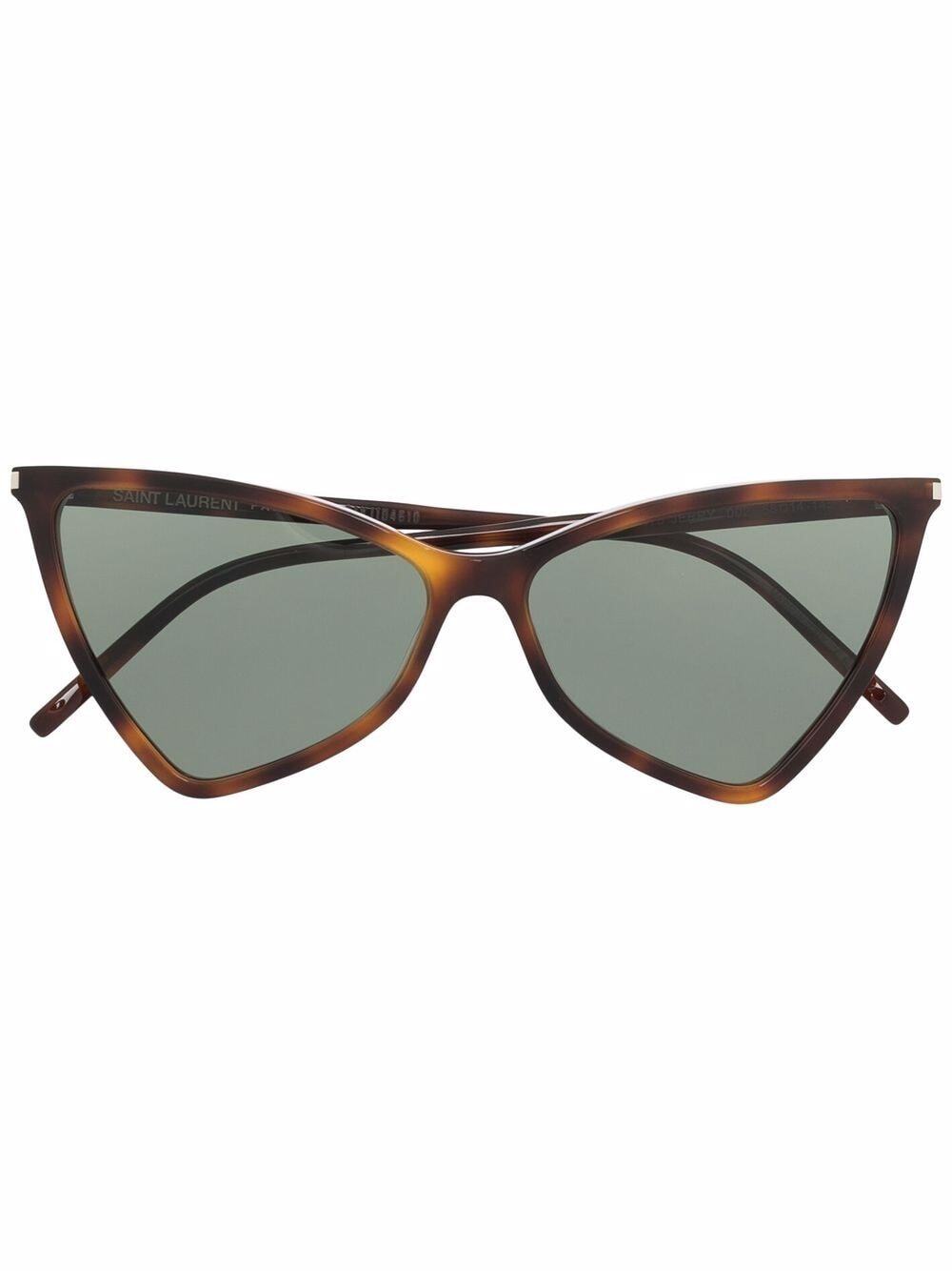 Saint Laurent Eyewear Jerry cat-eye sunglasses - Brown