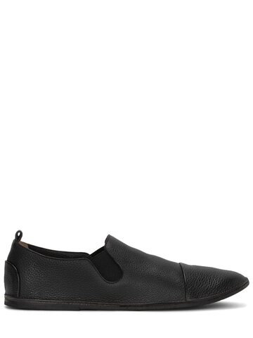 marsell strasacco suede loafers in black