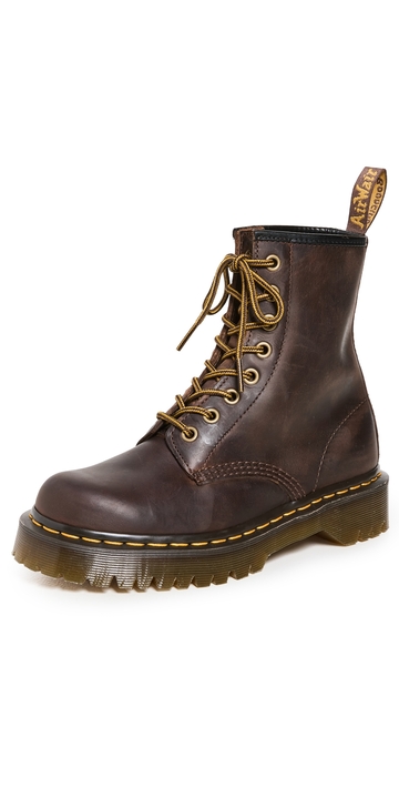 dr. martens 1460 bex boots dark brown 5