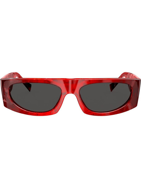 Alain Mikli square shaped sunglasses in red