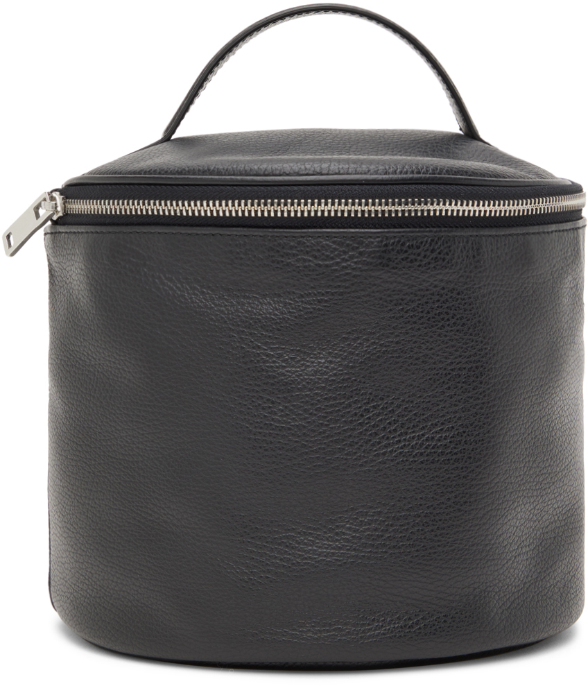 MM6 Maison Margiela Black Hat Box Bag