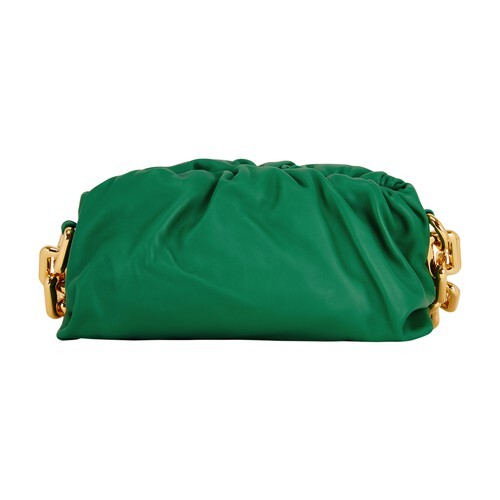 Bottega Veneta Chain Pouch bag in gold / green